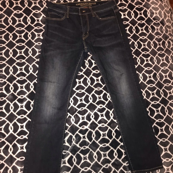 Slim Dark Wash AE Jeans - Picture 5 of 6